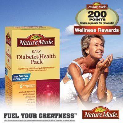 dieu hoa tieu duong nature made diabetes health pack 60 goi my anh 1
