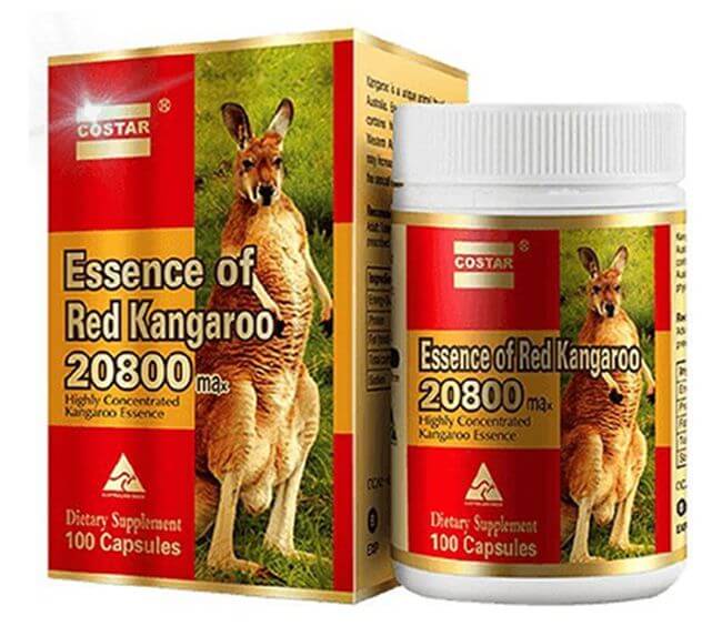vien Trị Bệnh Yếu Sinh Lý Với Essence Of Red Kangaroo 20800 Max Úc 20800 max costar uc tang sinh ly nam gioi anh 1