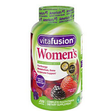 Kẹo bổ sung Vitamins tổng hợp cho nữ Vitafusion Women’s Complete 220 viên của Mỹ