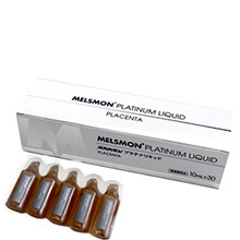 Nước uống Nhau thai ngựa Melsmon Platinum Liquid Placenta của Nhật Bản 30 ống