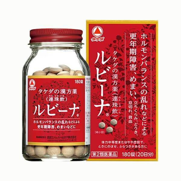 Thuốc bổ máu Rubina hộp 180 viên chính hãng Nhật Bản