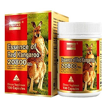 Viên Essence of Red Kangaroo 20800 Max Costar Úc Tăng Sinh Lý Nam Giới