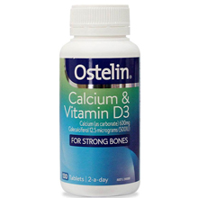 Viên uống bổ sung Ostelin Vitamin D & Calcium của Úc
