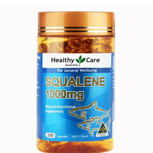 Viên Uống Dầu Gan Cá Mập Healthy Care Squalene 1000MG Của Úc