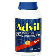 Viên uống giảm đau hạ sốt Advil Ibuprofen 200mg của Mỹ 360 viên