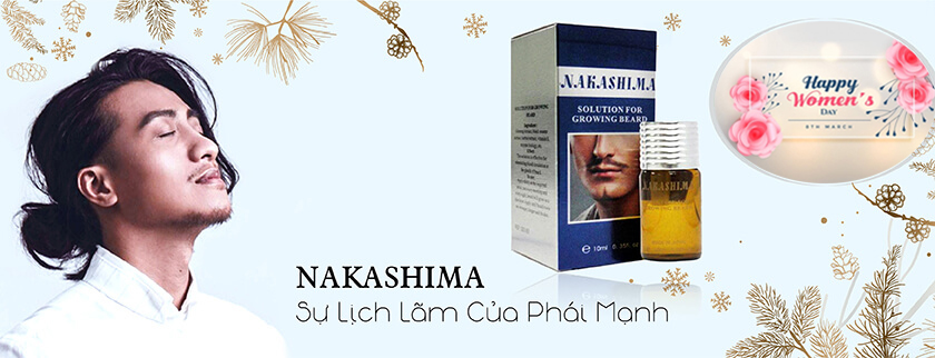 Thuốc mọc râu Nakashima Nhật Bản